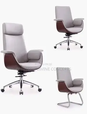Classy Boss Swivel Chair Brown and Black