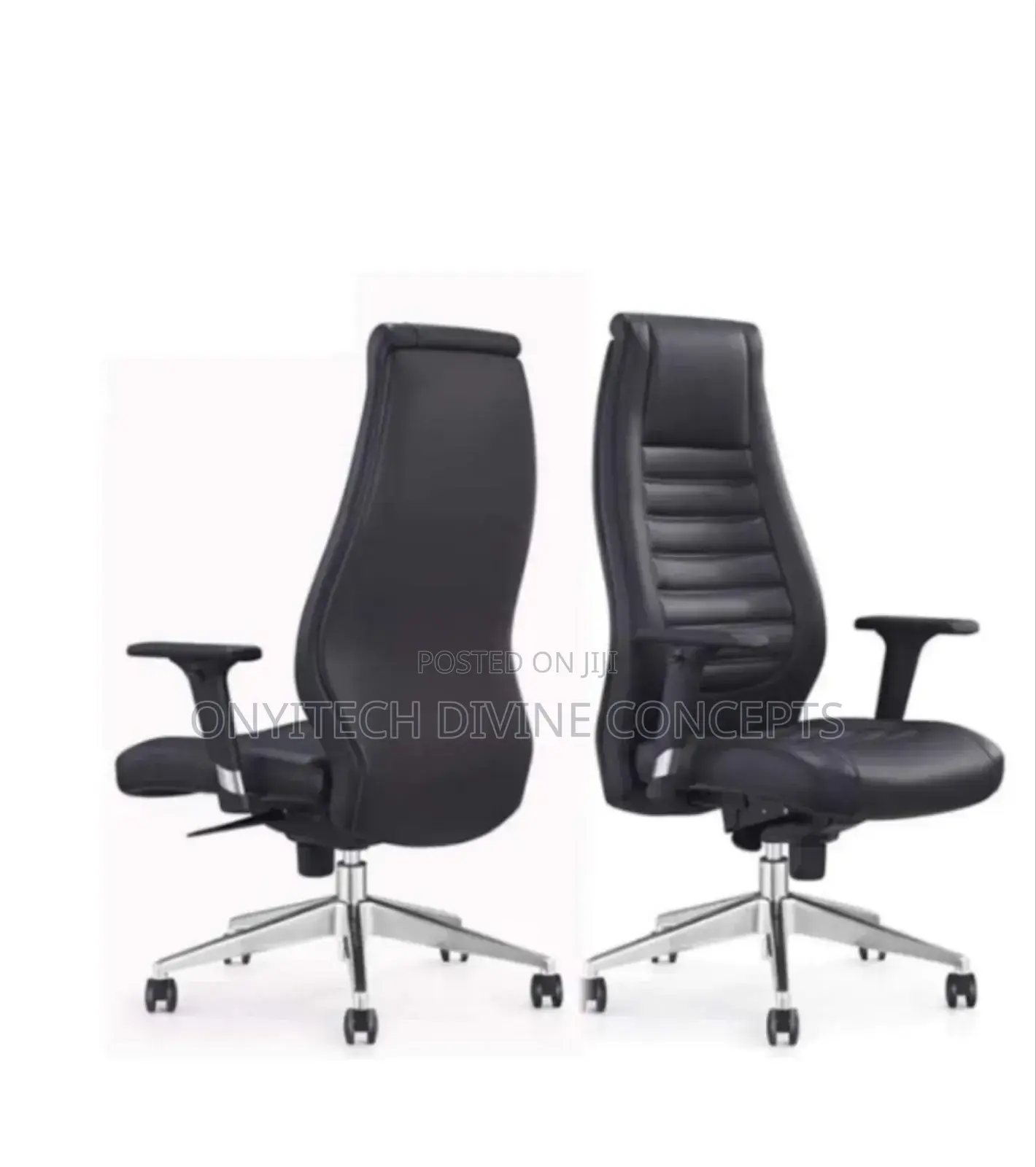 Executive Office Chair With Adjustable Handle