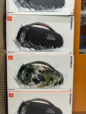JBL Harman Boombox 3 Portable Bluetooth Speakers