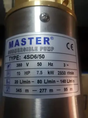 Master 10hp Submersible