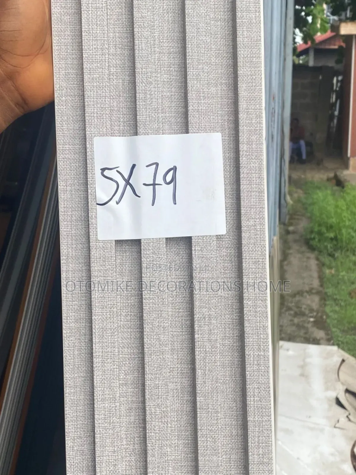 White Fluted Panels