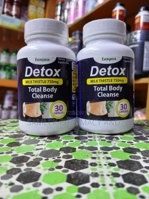 Evergreen Detox Milk Thistle 750mg Total Body Cleans