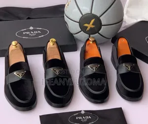 Exclusive Prada Suede Black Shoe