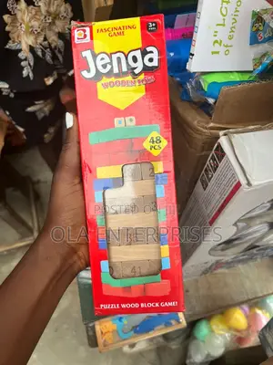 Jenga Puzzle Wood Block Game