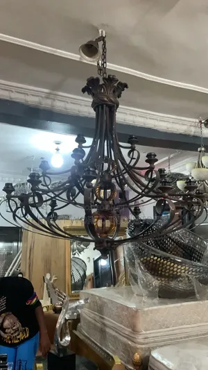 Antique Brass Chandelier