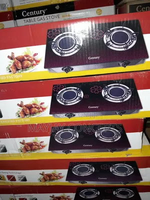 Century Infrared 2-Burner Glass Top Gas Stove CGS 201-B