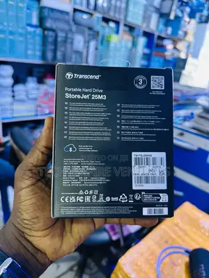 Transcend Storejet 25m3 External Hard Drive