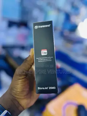 Transcend Storejet 25m3 External Hard Drive