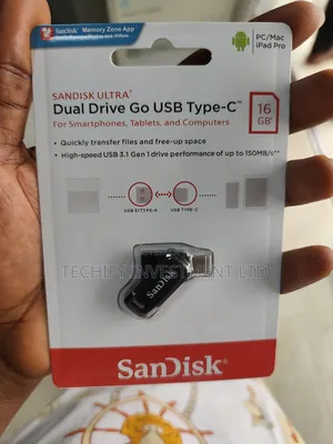 Sandisk 16gb Type C + Usb