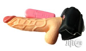 Dildo Vibrator With Leather Strap