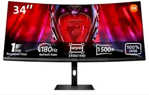 Redmi 34-Inch Frameless WQHD Curve Led 3440x1440,180hz Brand New
