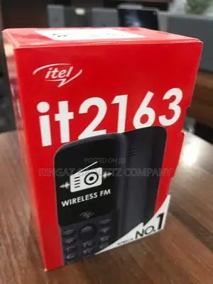 New Itel it2163 Black