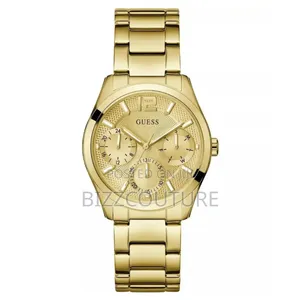 Guess Gw0760l2 Women’S Yellow Gold Tone Multi-Function Watch