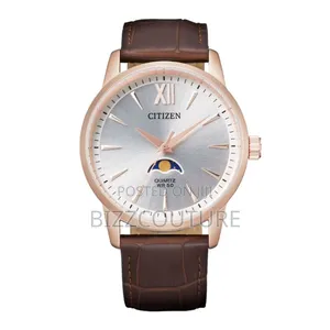 Citizen Ak5003-05a Quartz Men’S Moon Phase Elegant Watch