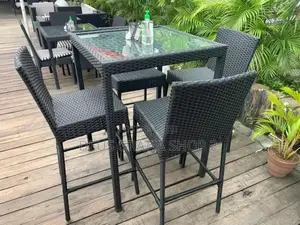 High Bar Table and Chairs