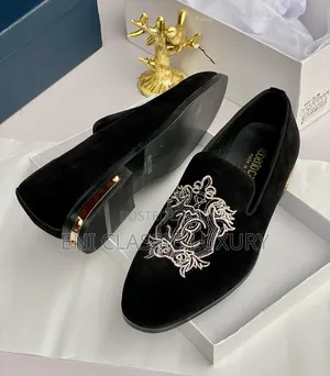 Original Luxury Suede Leather Shoes Roberto Cavalli
