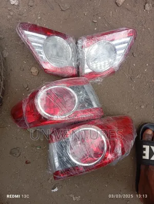 Rear Light Toyota Corolla 2010 Complete Back