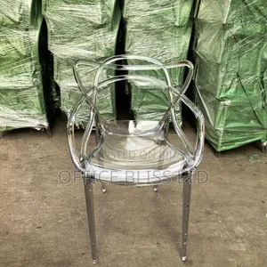 Clear Resin Crystal Transparent Dinning Chair