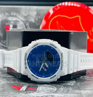 Dual Time Luminous Gshock Wristwatch