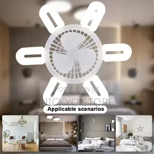 E27 Ceiling Fan Light Bulb With Remote – 60w, 3 Speed