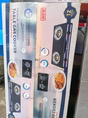 Thermocool Rustless Stainless Double Burner Gas Cooker