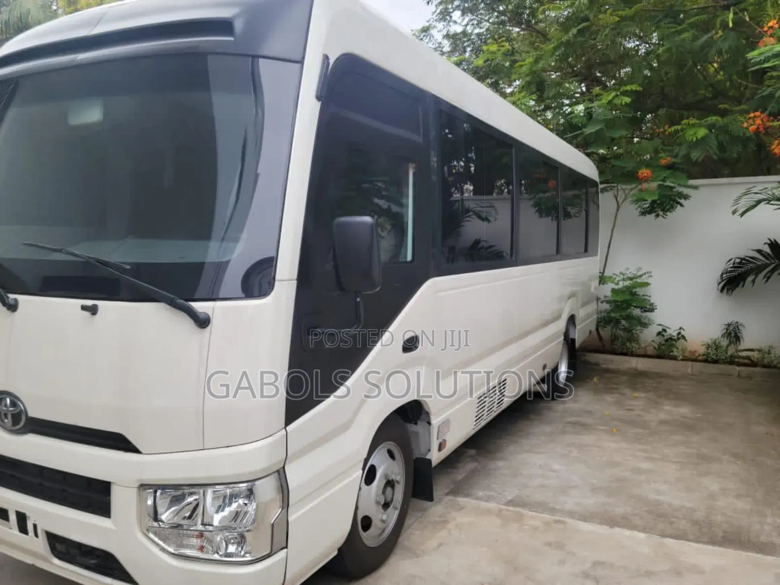 New Toyota Coaster 2024 White