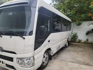 New Toyota Coaster 2024 White