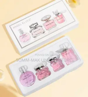 4 in 1 Angel Elves Perfume Gift Set 
Male Female Combo