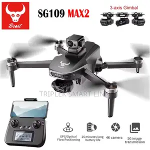 Professional 5g GPS Sg109 Max2 Drone Obstacle Avoidance +Extra Battery