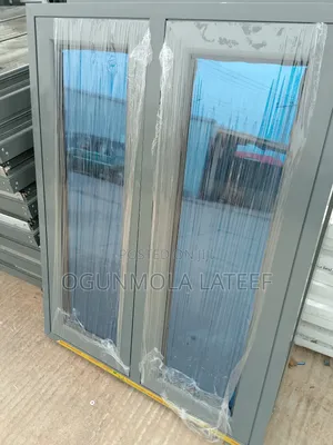 Window Casement With Net and Burglary