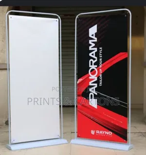 Doorframe Banner Printing Design #