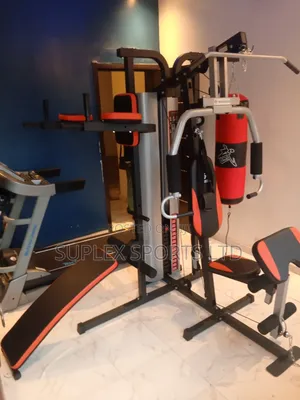 American Fitness 3 Station Gym