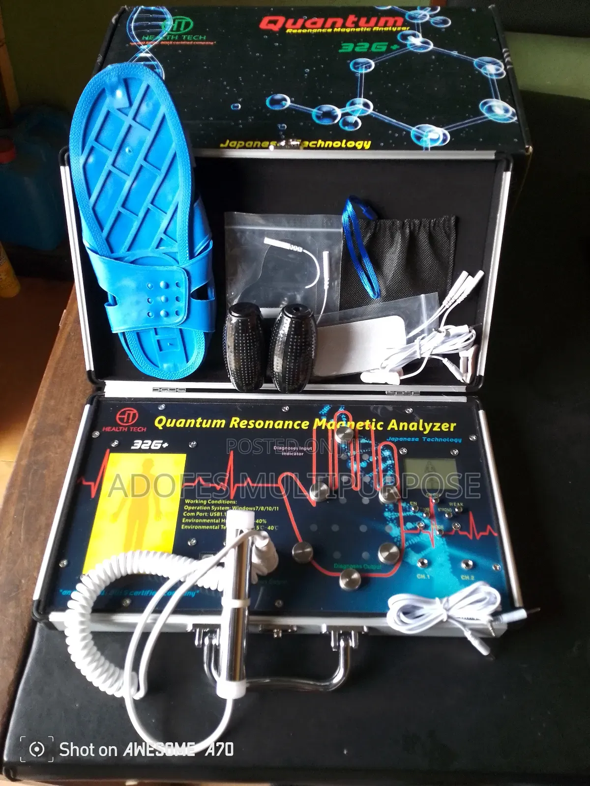 Quantum Machine Double Testing With Massager 32g