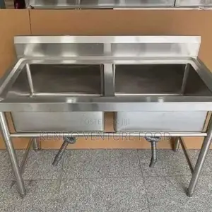 Double Stainless Steel Sink