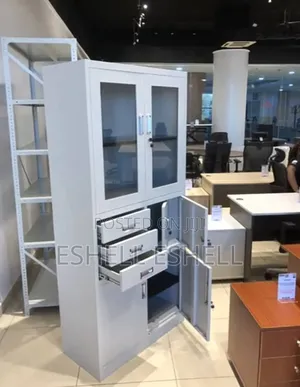 Office Bookshelf With Inbuilt Safe