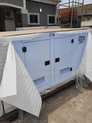 Sp60. Perkins 60kva Soundproof Generator 2years Warranty