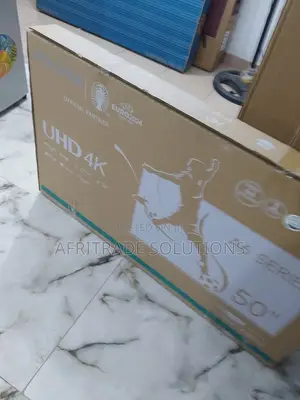 New Hisense 50'' Uhd Smart Tv