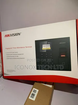Hikvision Ds-K1a8503mf-B Ip Fingerprint Time Attendance Kit