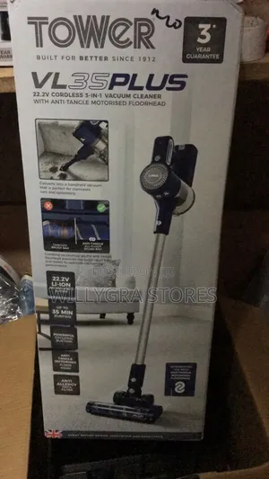 Tower Vl35 Cordless 3-in-1 Vacuum Cleaner With Hepa