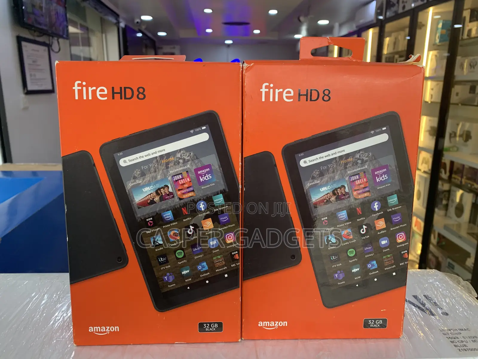 New Amazon Fire HD 8 32 GB Black