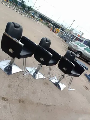 Imported Executive Salon Rolling Recliner Barber Chair