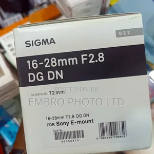 Sigma 16-28mmf2. 8