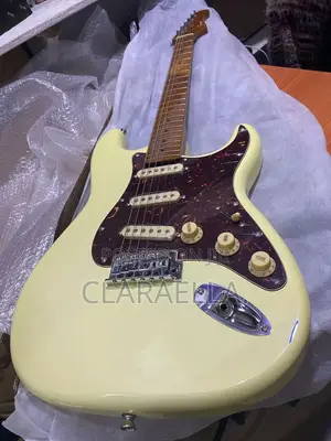 Smiger Lg-2-Pro-S S-Style Electric Guitar in Vintage White