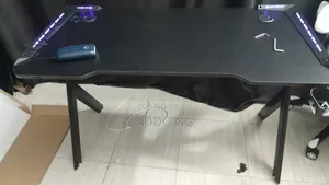 Gaming Desk With Led Lights 1.2 Meter