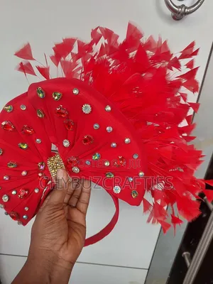 Red Hairpiece