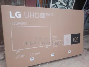 Lg 100" Smart Television With Bluetooth and Netflix