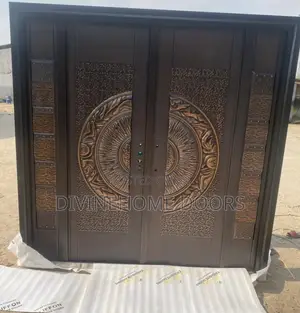 Long Copper Cast Door