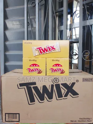 Twix Chocolate 10x25x50g
