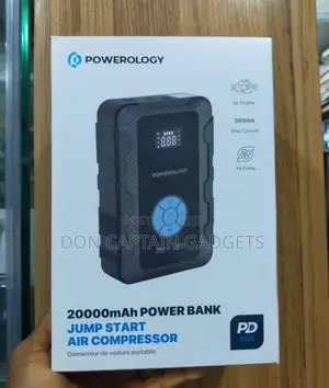 Car Jump Starter 20000mah / Powerology Air Compressor
