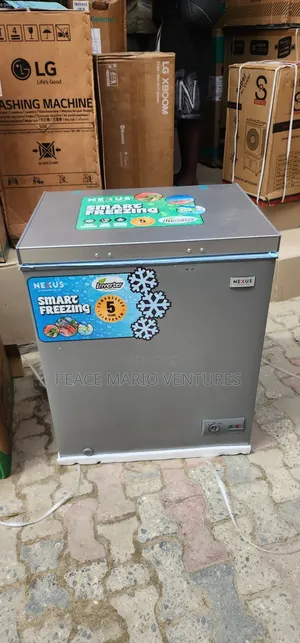 Nexus Smart Inverter Freezer With 2years Warranty 150litres.